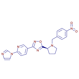 Mzcloud H Imidazol Yl S Nitrobenzyl Pyrrolidinyl