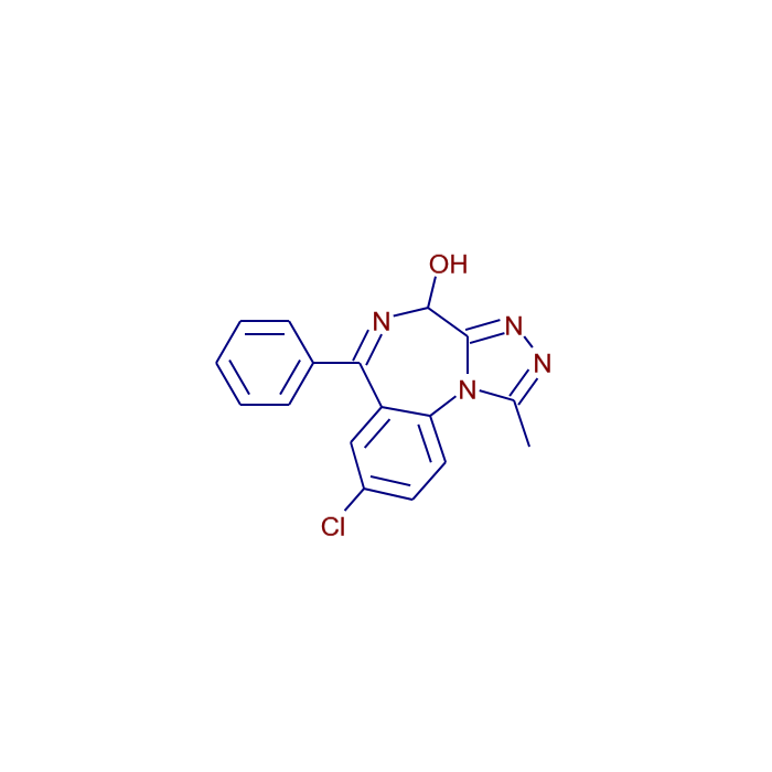 mzCloud 4 Hydroxyalprazolam